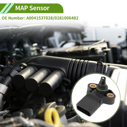 Manifold Pressure Sensor A0041537028 for Mercedes-Benz Actros 1831 (1997–2002)