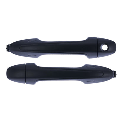 Set of 2 Outer Door Handles for Toyota Hilux (2015–2020) / RAV4 (2012–2019) Black
