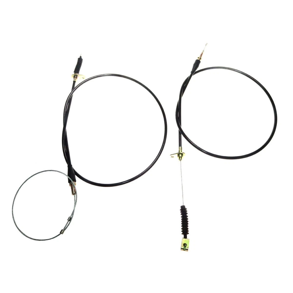 Set of 2 Rear Hand Parking Brake Cables for Nissan Navara D21 (1986–1997)
