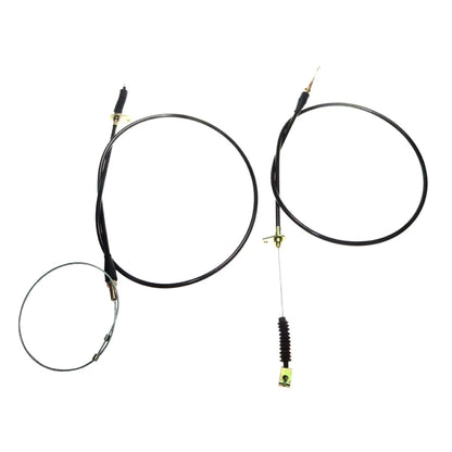 Set of 2 Rear Hand Parking Brake Cables for Nissan Navara D21 (1986–1997)