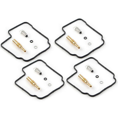 4 x Carburetor Repair Kits for Honda CBR600F, CB400F, CB-1 (1987-1990)