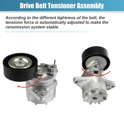 Belt Tensioner Pulley Assembly for Dodge Sprinter 2500 3500 (2002-2006)