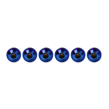 6pcs M5x15mm Titanium Torx Head Self Tapping Screws for Fasteners