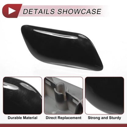 Front Right Washer Nozzle Cover for Lexus LX570 (2008-2011) - Black 1 x Cap