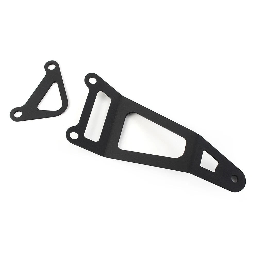 Kickstand Side Stand Plate Extension Pad for Yamaha MT09 (2013–2016) Silver