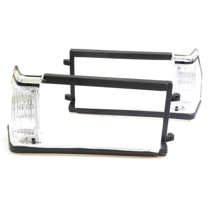 Head Light Housing Trim Set for Toyota Corolla KE70 KE72 KE75 TE71 TE72 (1979–1987)