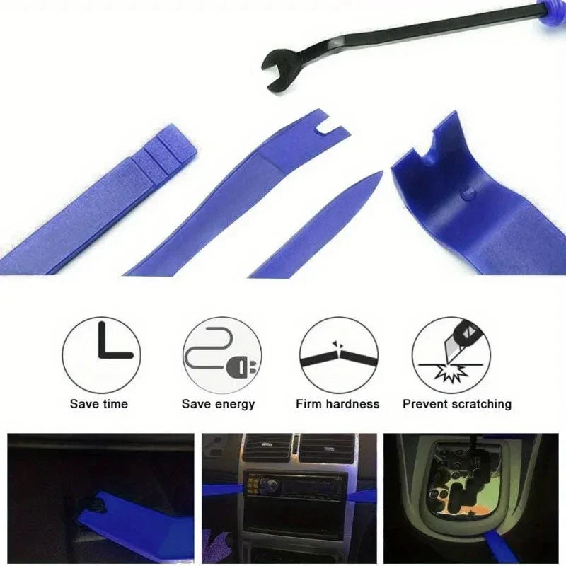5PCS Car Door Panel Removal Tools Set for Interior Trim and Fastener Clips