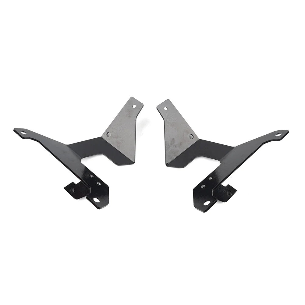 Dual A-Pillar Light Mounting Brackets for Jeep Wrangler JL Gladiator JT (2018-2023)