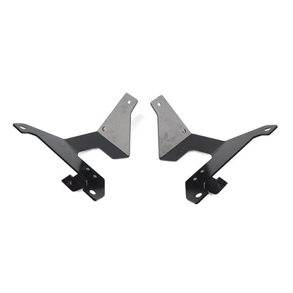 Dual A-Pillar Light Mounting Brackets for Jeep Wrangler JL Gladiator JT (2018-2023)