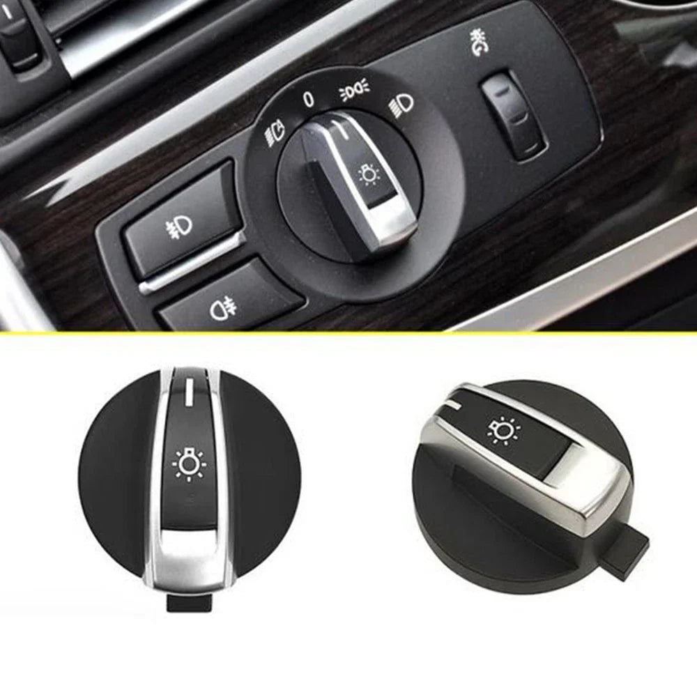 Front Headlight Control Switch Knob for BMW 5 7 Series (2010-2017)