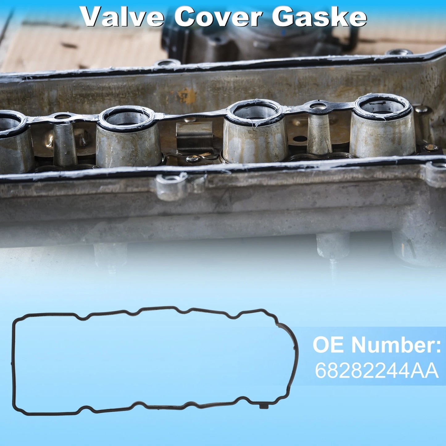 Valve Cover Gasket for Jeep Renegade (2014–2018) NBR 1 pcs