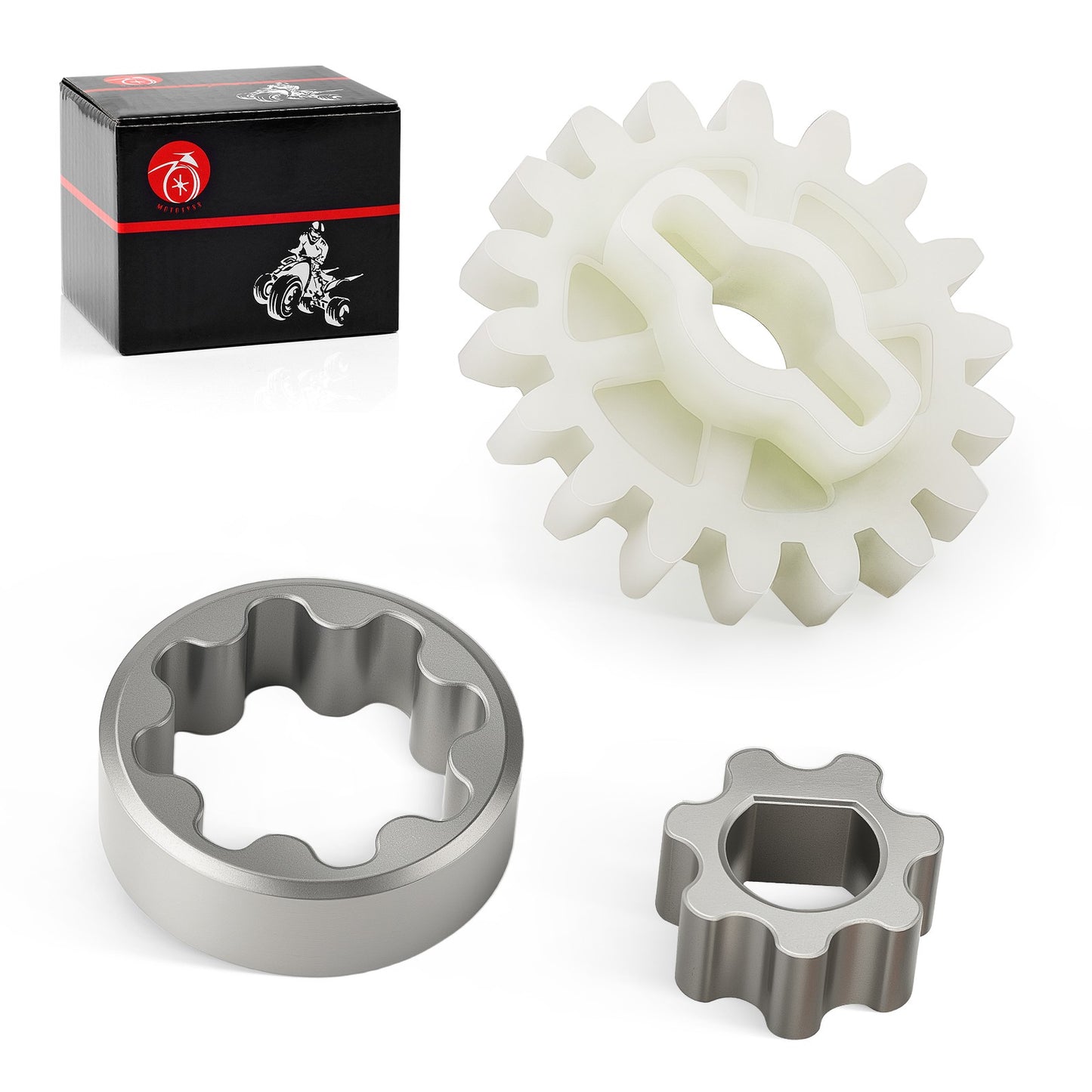 Oil Pump Driven Gear & Rotor Set for Honda CRF250R (2004–2009)