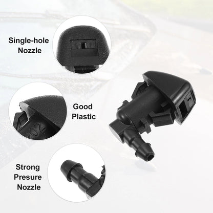 Set of 4 Windshield Washer Nozzle Spray Jets for Toyota Sienna (2006–2010)