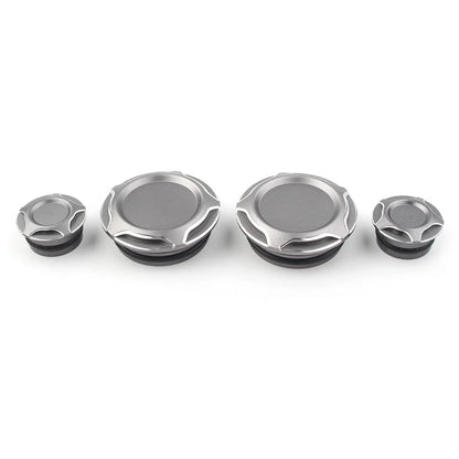 4 x Frame Bar Screw Hole Dust Cap Plug Covers for Ducati Scrambler 800