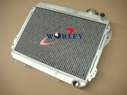 Alu Radiator + Fan for Toyota Corolla AE71 AE72 (1979-1983)