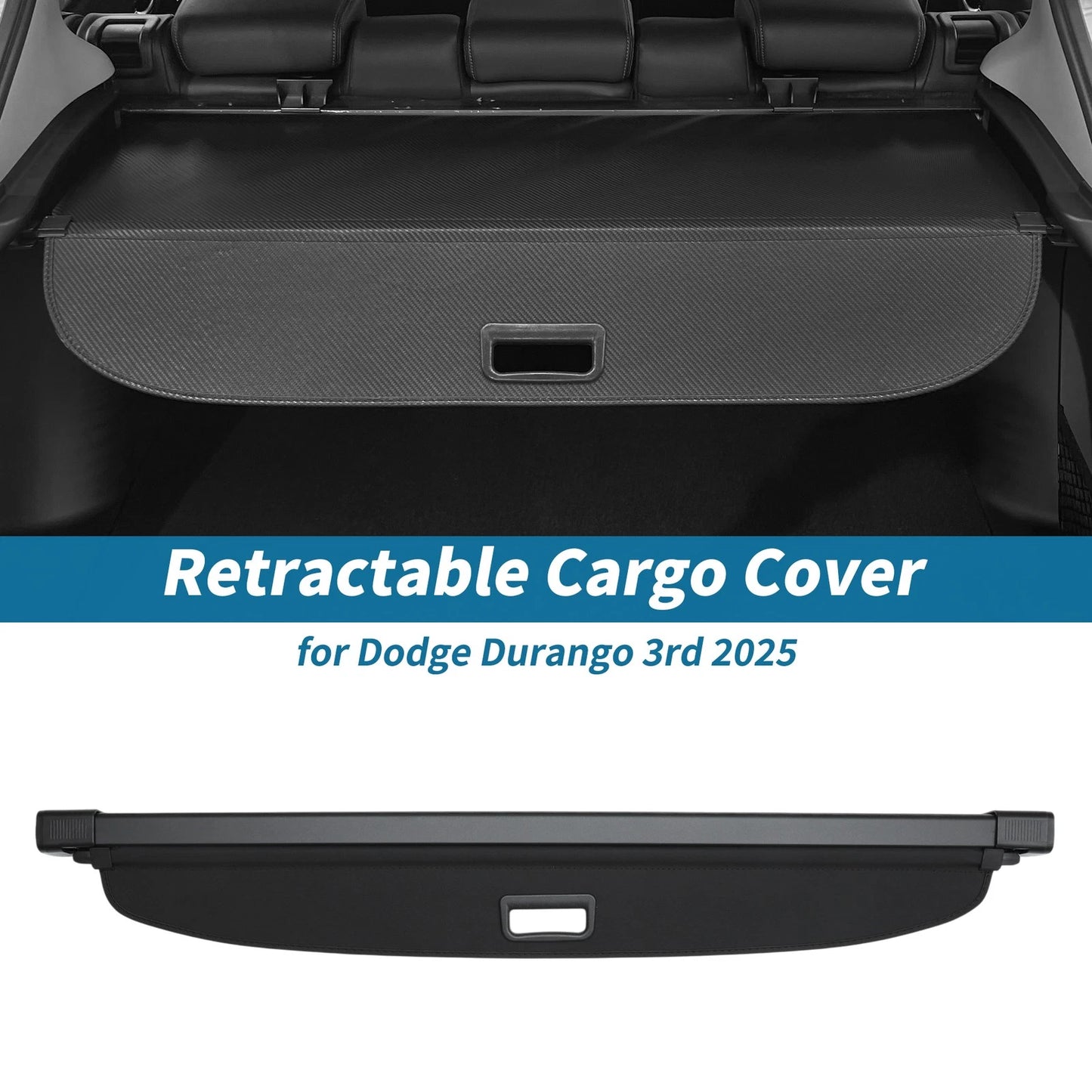 Retractable Cargo Cover for Dodge Durango (2011–2025)