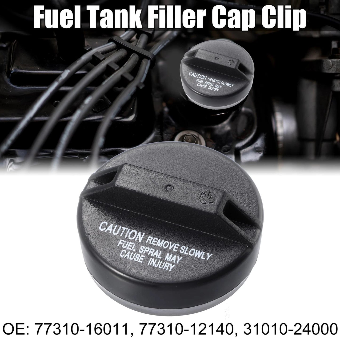 Gas Engine Oil Filler Cap Plug Cover for Toyota Previa (1994–1997) 31010-24000