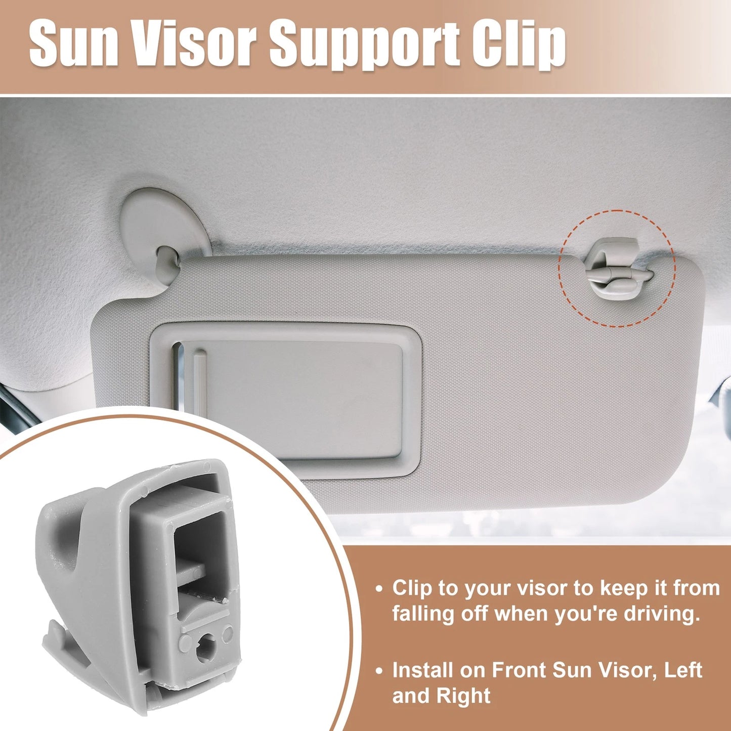 Sun Visor Support Clip Retainer No. 95994975 for Chevrolet Cruze (2011–2016)