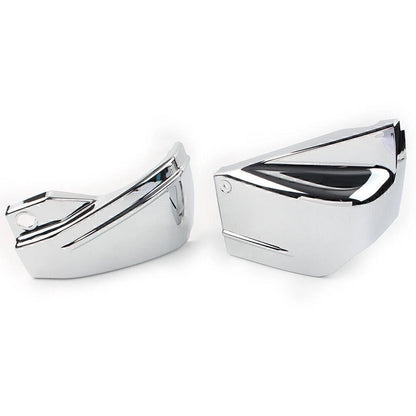 2X Chrome Battery Side Cover for Yamaha V Star 650 (1998–2008)