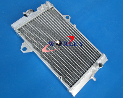 Aluminum Radiator & Green Hose for Yamaha Raptor YFM 700R (2006–2012)