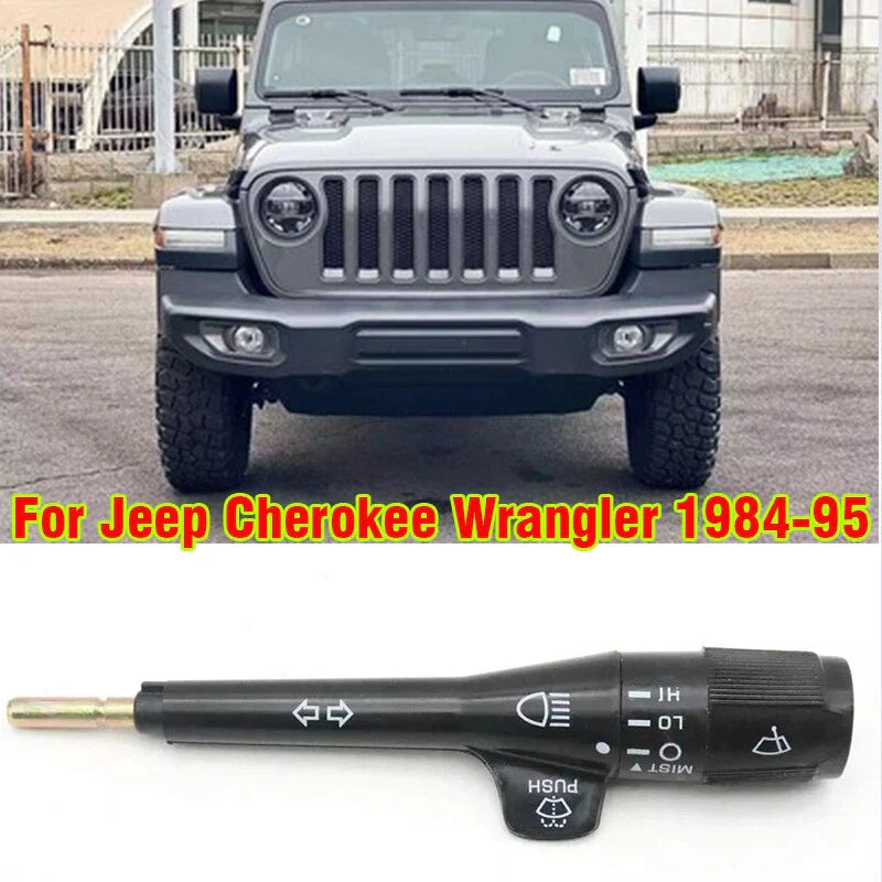 Turn Signal Lever Wiper Function Switch for Jeep Cherokee Wrangler (1984–1995)
