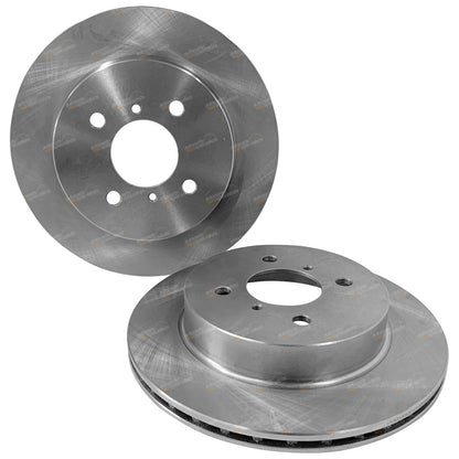 2 Front Disc Brake Rotors for Holden Cruze (2002–2006)