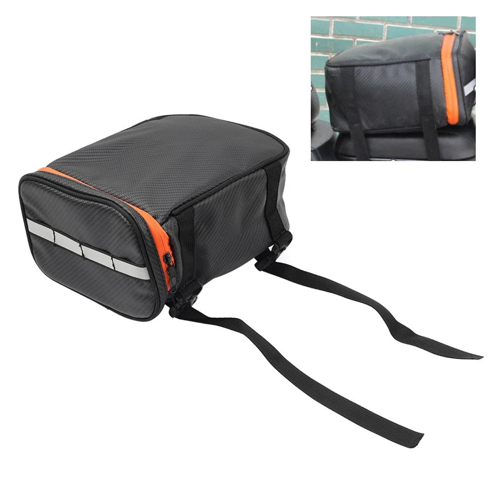 1PC Universal Motorcycle Back Seat Luggage Tail Bag Saddle Bag