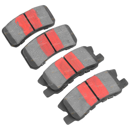 Rear Disc Brake Pad Set 2.0L/2.4L for Jeep Compass (2007 - 2017)