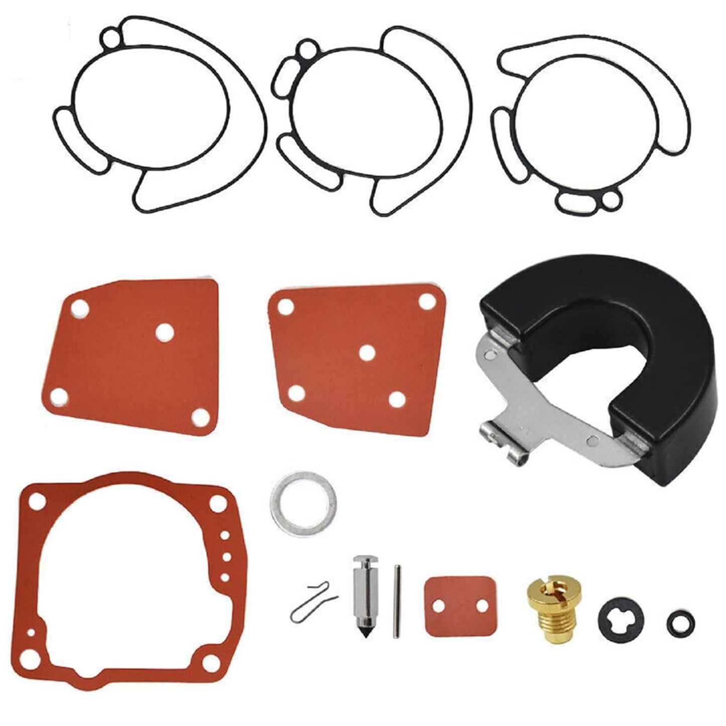 Set of 2 Carburetor Repair Kits for Johnson Evinrude OMC (Various Years)