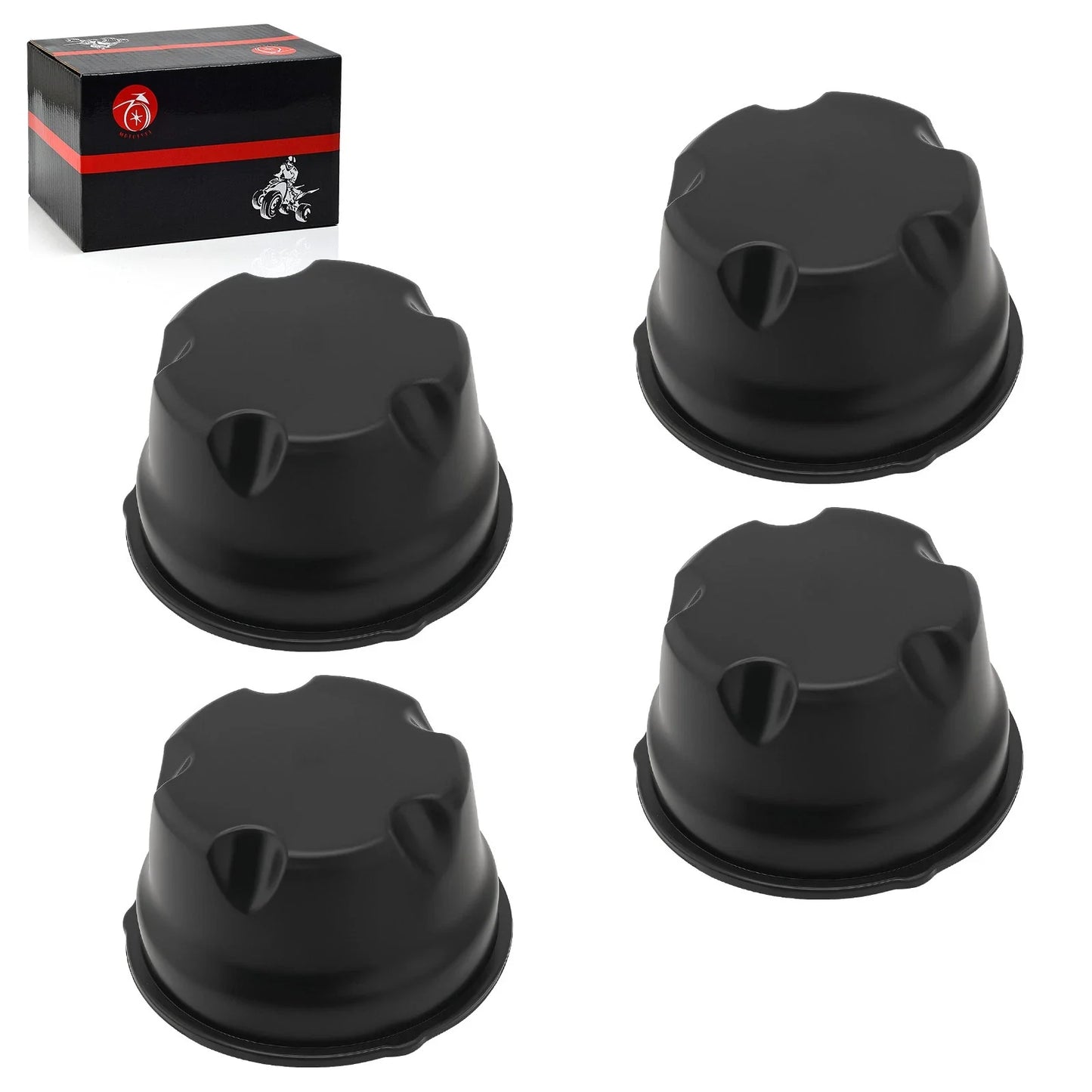 4 Pack Center Hub Cap for Suzuki King Quad Master 500/700/750 (2005–2013)