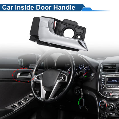 Rear Left Passenger Side Interior Door Handle for Kia K2 (2013–2015) No. 836104X000