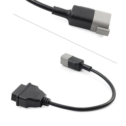 6 Pin OBD2 Diagnostic Cable Adapter for BRP MOTO ATV UTV Motorcycle Bike
