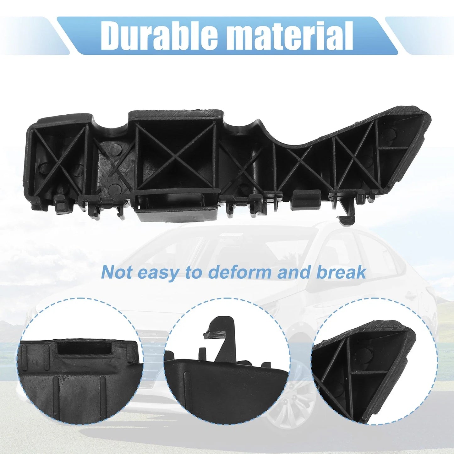 Front Left Bumper Bracket for Hyundai Accent (2010-2017)
