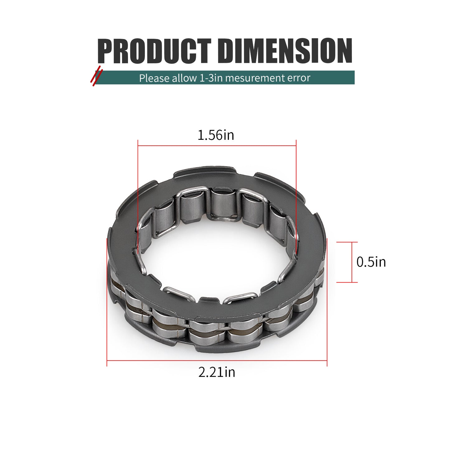 Clutch Hub One Way Bearing for Honda Foreman Rubicon 500 (2001–2019)