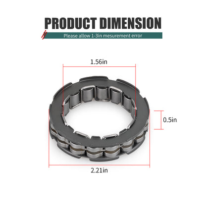 Clutch Hub One Way Bearing for Honda Foreman Rubicon 500 (2001–2019)