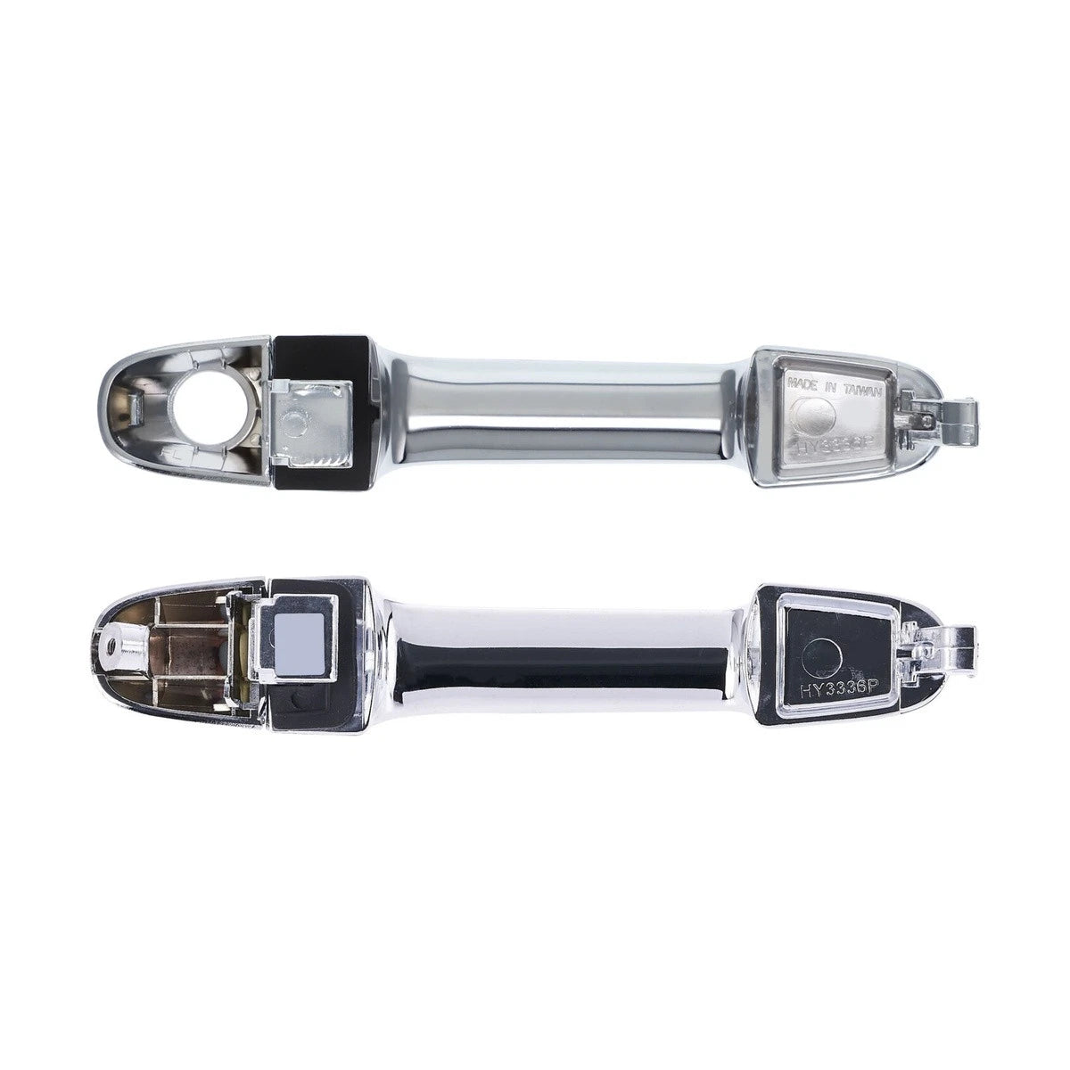 Set of 2 Chrome Door Handles for Hyundai i30 FD (2007–2012)