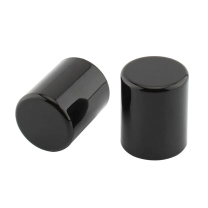 Black Docking Hardware Point Cover for Harley Sportster XL883, Touring, Road King
