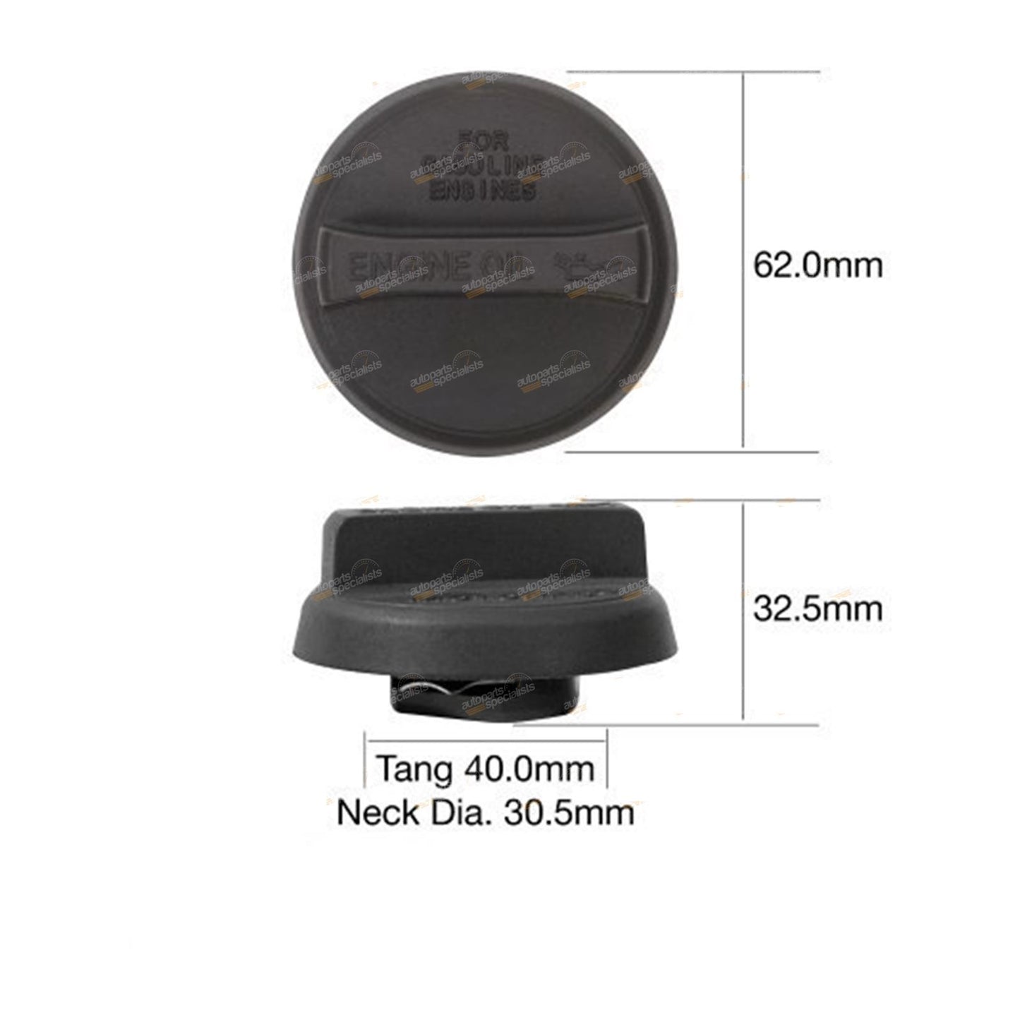 Engine Oil Filler Cap for Various Makes and Models