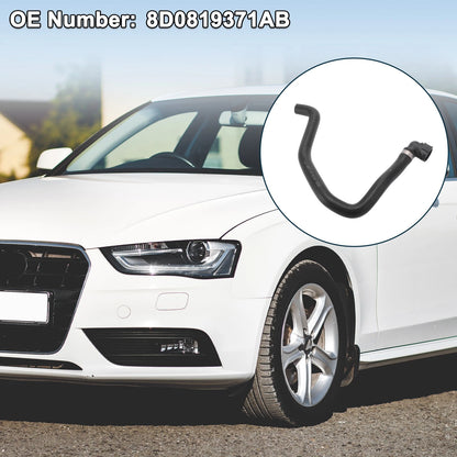 Radiator Hose Warm Air Inlet Pipe for Audi A4 (1995–2001) Rubber Black