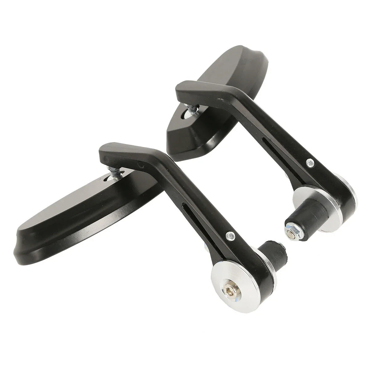 7/8" Handlebar Bar End Rearview Mirrors for Honda Street Bike Chopper