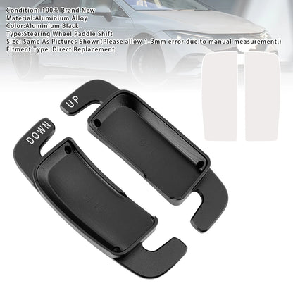 Shift Pallets for Benz A E GLC (2022–2023) Aluminum Black