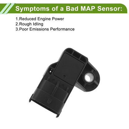 MAP Sensor for Dodge Ram 1500 (2014-2018) - Manifold Absolute Pressure Sensor