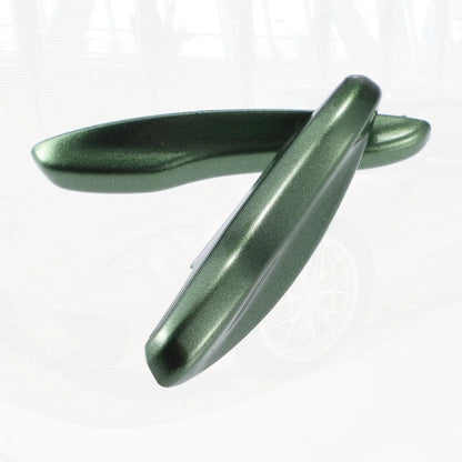 Car Remote Key Side Cover Case Set for Porsche Taycan 911 (2020-2021) Green