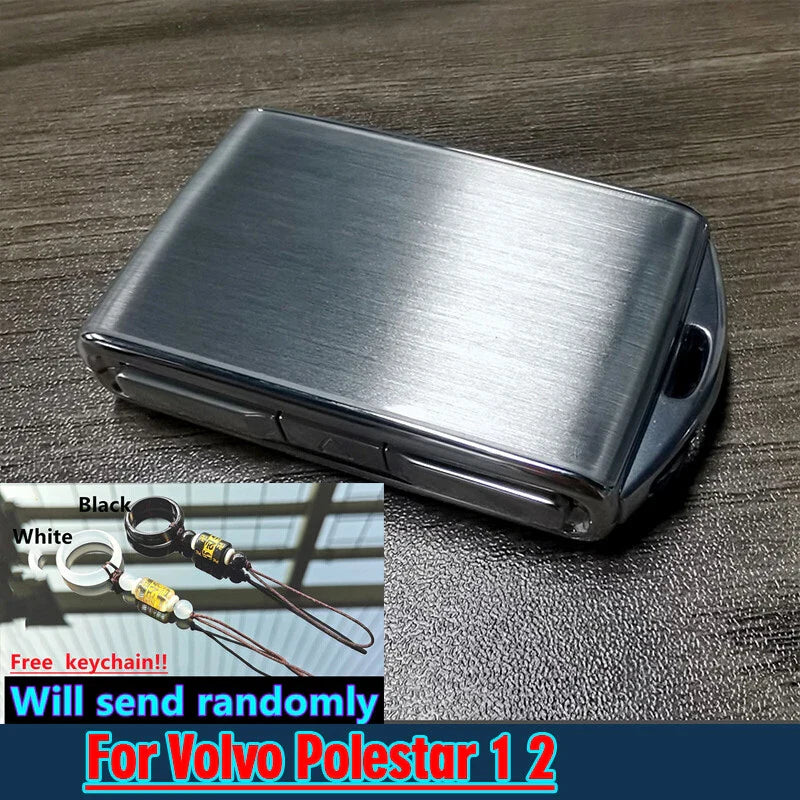 Zinc Alloy Key Fob Cover Shell for Volvo Polestar 1 2 (2019-2024)