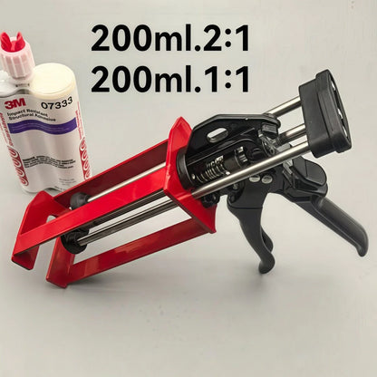 Dual Component Caulking Gun Epoxy Adhesive Dispenser 400ml