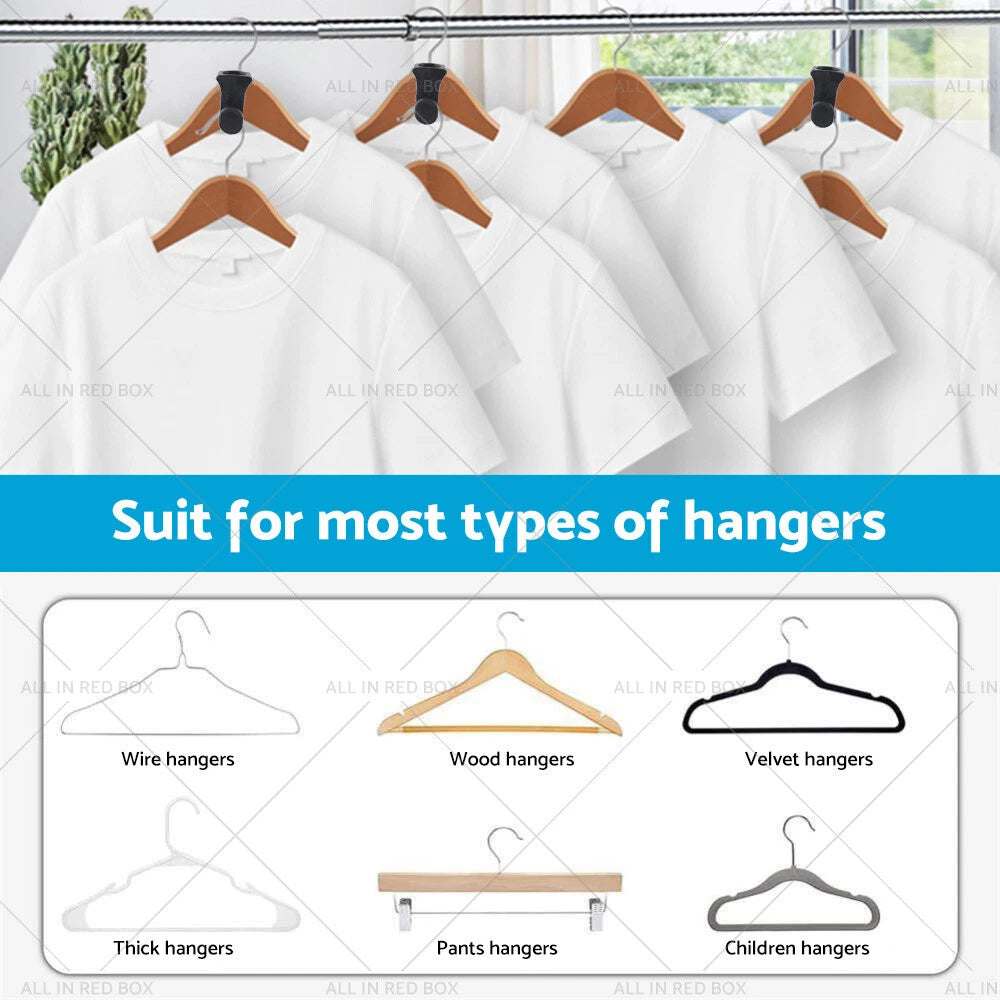 30PCS Closet Organizer Hanger Connectors for Space Saving
