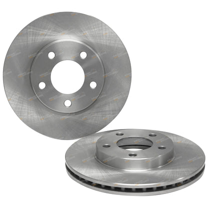 2 Front Disc Brake Rotors for Ford Escape (2001–2005)