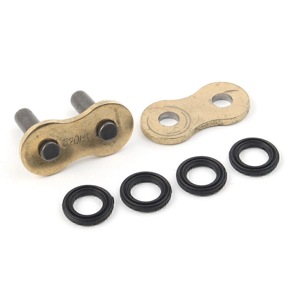 520 Rivet Chain Connecting Link O-ring for Kawasaki ZX6R ZX-6R (2003–2010)