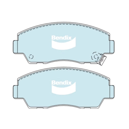 Set of 4 Front Disc Brake Pads for Ford Raider UV (1991–1997)