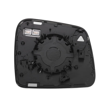 Left White Heated Mirror Glass for Jeep Grand Cherokee, Dodge